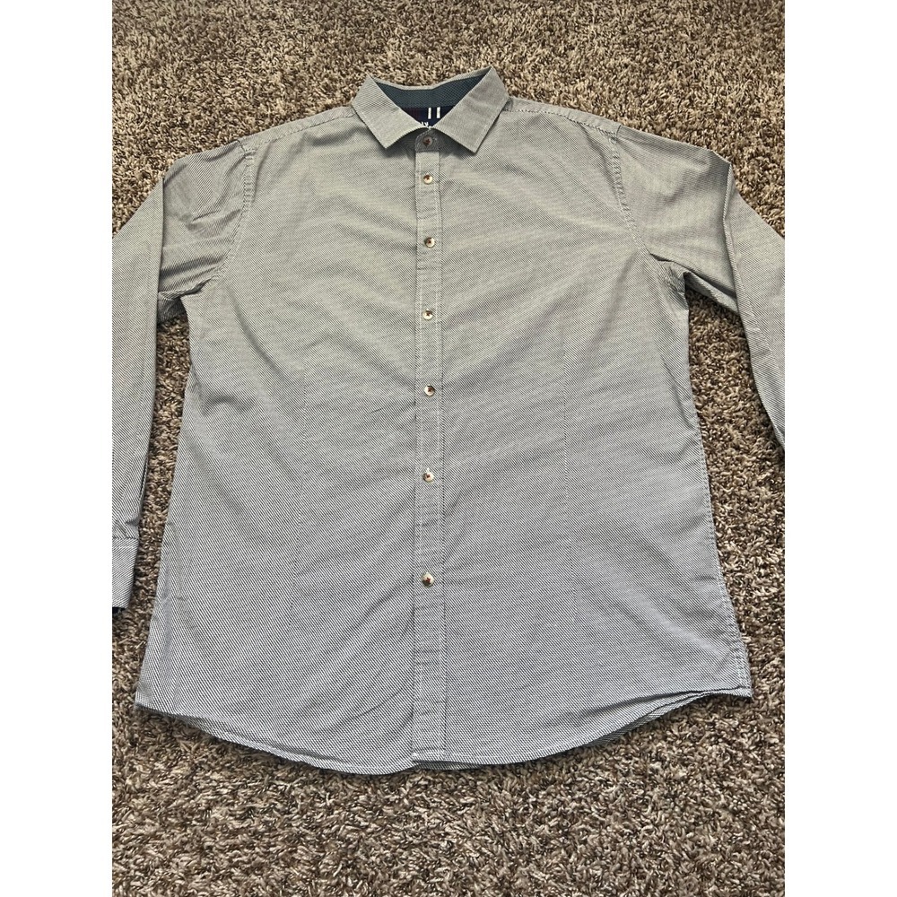 Billy London UK Mens XXL Slim Fit Button Down Shirt (0866) - Picture 8 of 11